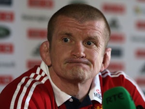 Graham Rowntree during a press conference at Carton House on May 21, 2013