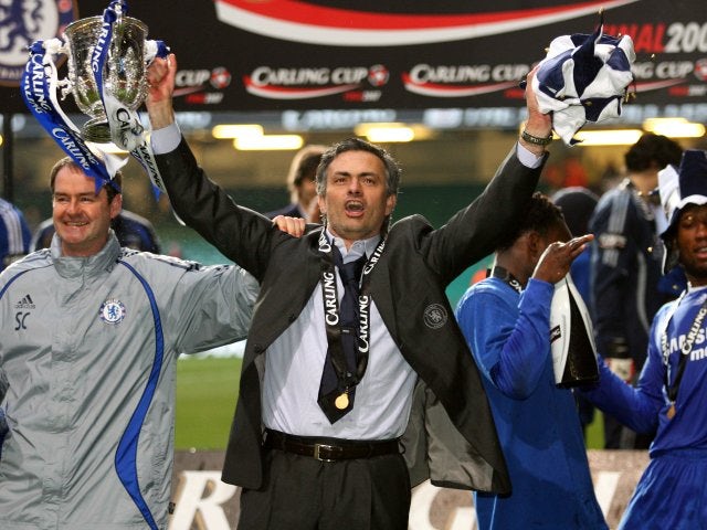 He did however guide Chelsea to success in the final of the League Cup over Arsenal that year.