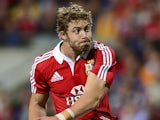 Lions' Leigh Halfpenny converts a try against Force on June 5, 2013 