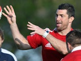 Lions' Rob Kearney during a training session on June 3, 2013
