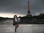 French Open champion Serena Williams poses with the trophy on June 8, 2013