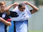 England u21s Thomas Ince during a training session on June 7, 2013