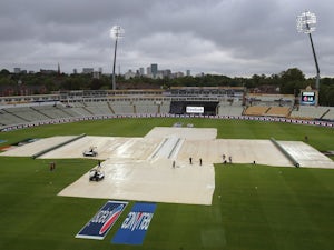 The abandoned ICC cricket match between Australia and New Zealand at Edgbaston on June 12, 2013