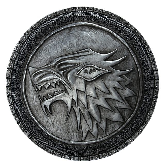 Replica of the Stark shield from Game of Thrones