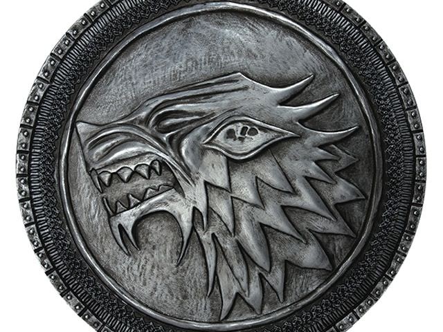 Replica of the Stark shield from Game of Thrones (4x3)