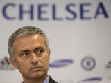 Chelsea boss Jose Mourinho at his first press conference on June 10, 2013