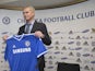 Chelsea boss Jose Mourinho at his first press conference on June 10, 2013