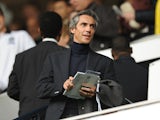 Videoton FC manager Paulo Sousa in the stands to watch Tottenham versus Chelsea on October 20, 2012
