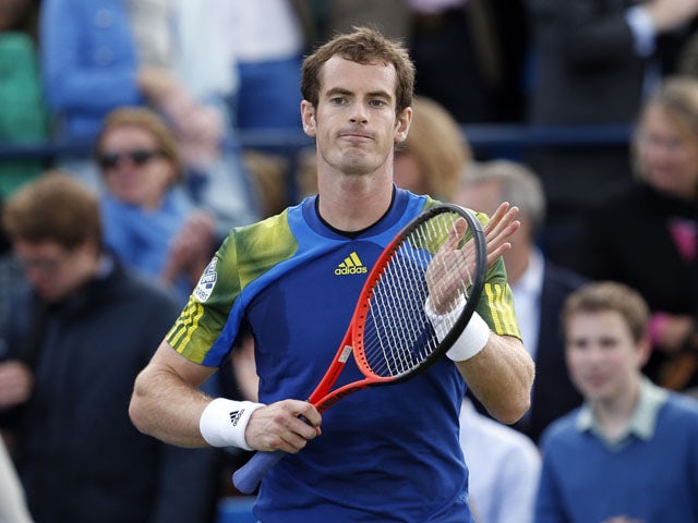 Murray happy to be back on court