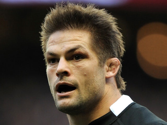 New Zealand captain Richie McCaw in action against England on December 1, 2012