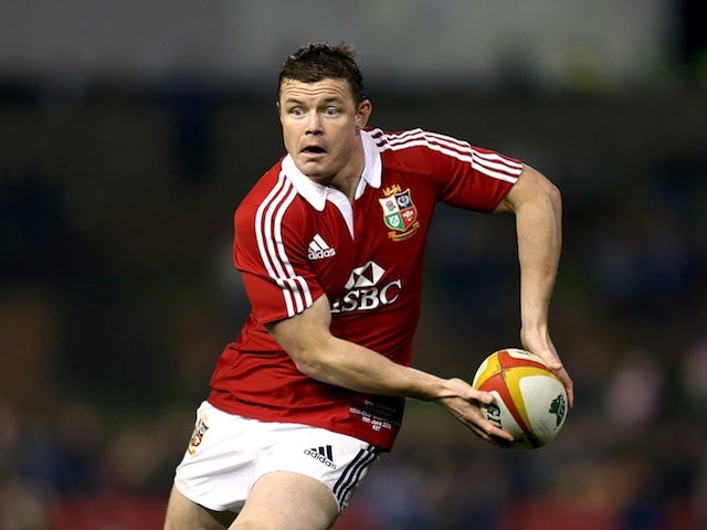 Lions' Brian O'Driscoll in action against NSW on June 11, 2013