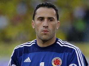 Colombia's goalkeeper David Ospina in action on June 11, 2013