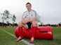 Lions' George North before a training session on June 20, 2013