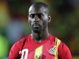 Ghana's Quincy Owusu-Abeyie during the match against Nigeria on October 11, 2011