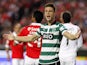 Sporting's Ricky van Wolfswinkel during the Portuguese league soccer match between Benfica and Sporting on April 21, 2013