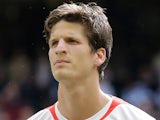 Switzerland's Timm Klose prior to kick off against Mexico on August 1, 2012