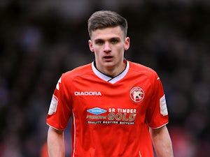 Walsall's Jamie Paterson in action during the match with Coventry City on April 1, 2013