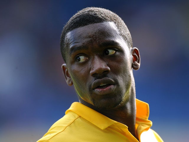 Oxford United's Jon-Paul Pittman during the League Two match against Exeter on September 8, 2012