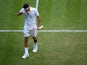Switzerland's Roger Federer during his match against Ukraine's Sergiy Stakhovsky during day Three of the Wimbledon Championships on June 26, 2013