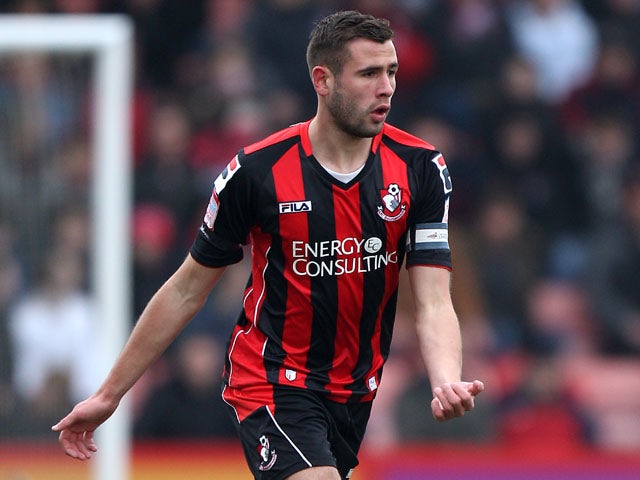 Bournemouth's Steve Cook during the match against Bury on March 23, 2013