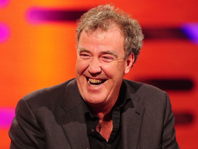 Jeremy Clarkson during the filming of the Graham Norton Show at The London Studios on November 29, 2012