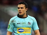 London Broncos player Michael Channing during the game against Huddersfield Giants on February 10, 2013