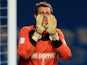 Burton Albion goalkeeper Ross Atkins during the match against Coventry City on September 4, 2012