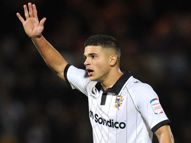 Port Vale's Sam Morsy during the match against Oxford United on October 15, 2012