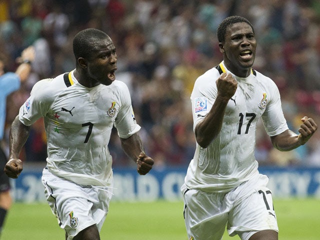 Ghana beat Iraq to claim third place