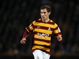 Bradford City's Will Atkinson in action on December 11, 2012