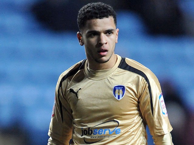 Colchester United's Billy Clifford during a League One match against Coventry City on March 12, 2013