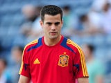 Spain's Fernandez Nacho during the European Under 21 Championship's match against Russia on June 6, 2013