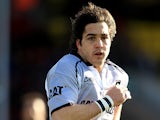 Leicester TIgers' Horacio Agulla in action on February 19, 2012