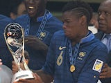 France's Paul Pogba after his team won the U20 World Cup on July 13, 2013
