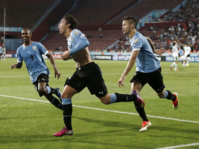 Uruguay through to U20 final on pens
