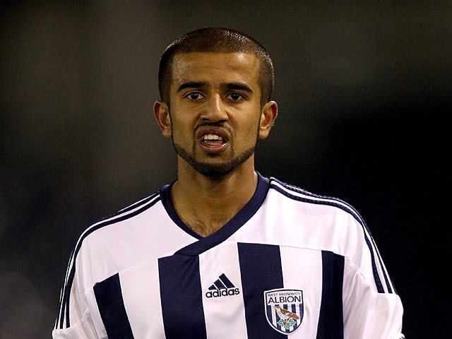 West Brom's Adil Nabi in action on February 8, 2012
