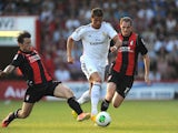 Real Madrid star Cristiano Ronaldo in action against Bournemouth on July 21, 2013