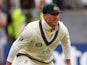 Australia's David Warner in action during the First Ashes Test match on July 10, 2013