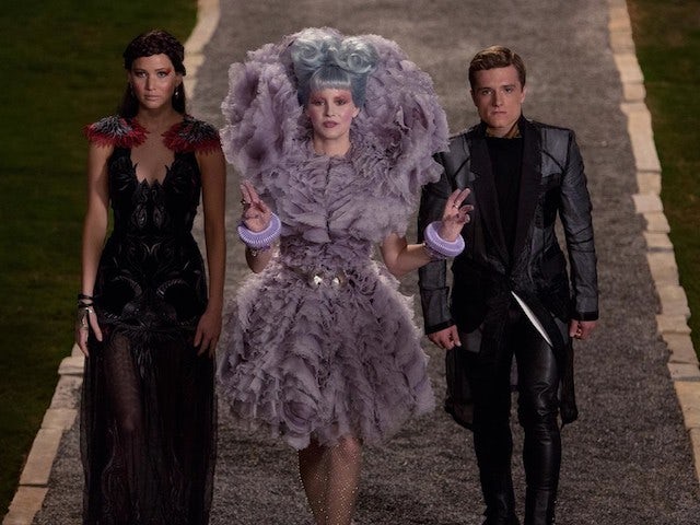 Promo shot for The Hunger Games: Catching Fire