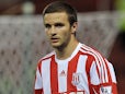 Stoke City's Jamie Ness in action on August 28, 2012