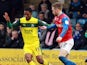 Plymouth Argyle's Jason Banton on the ball during the game against Gillingham on March 9, 2013