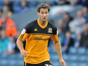 Hull City's Nick Proschwitz during the Championship match against Blackburn Rovers on August 22, 2012