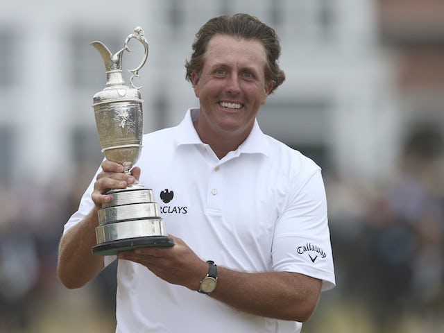 Mickelson wins Open Championship