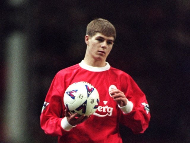 At the age of 18, Gerrard made his debut as a late substitute against Blackburn Rovers in 1998.