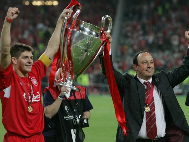 He then spearheaded a dramatic fightback as Liverpool won the 2005 Champions League at the expense of AC Milan. The Reds were 3-0 down at half-time, but eventually came out on top on penalties.