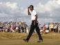 Tiger Woods at the British Open on July 18, 2013