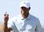 Tiger Woods reacts after a putt at The Open on July 19, 2013