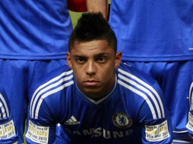 Chelsea's Wallace before a pre-season game on July 18, 2013