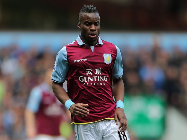Aston Villa's Yacouba Sylla during the match against Chelsea on May 11, 2013