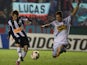 Bernard scores for Atletico Mineiro in a Copa Libertadores match.